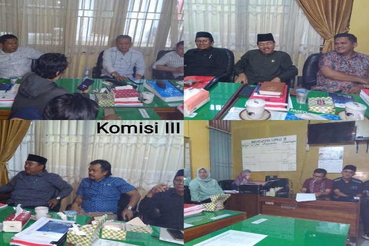 Rapat Kerja Komisi DPRD BU Bersama SKPD Bahas R-APBD 2023