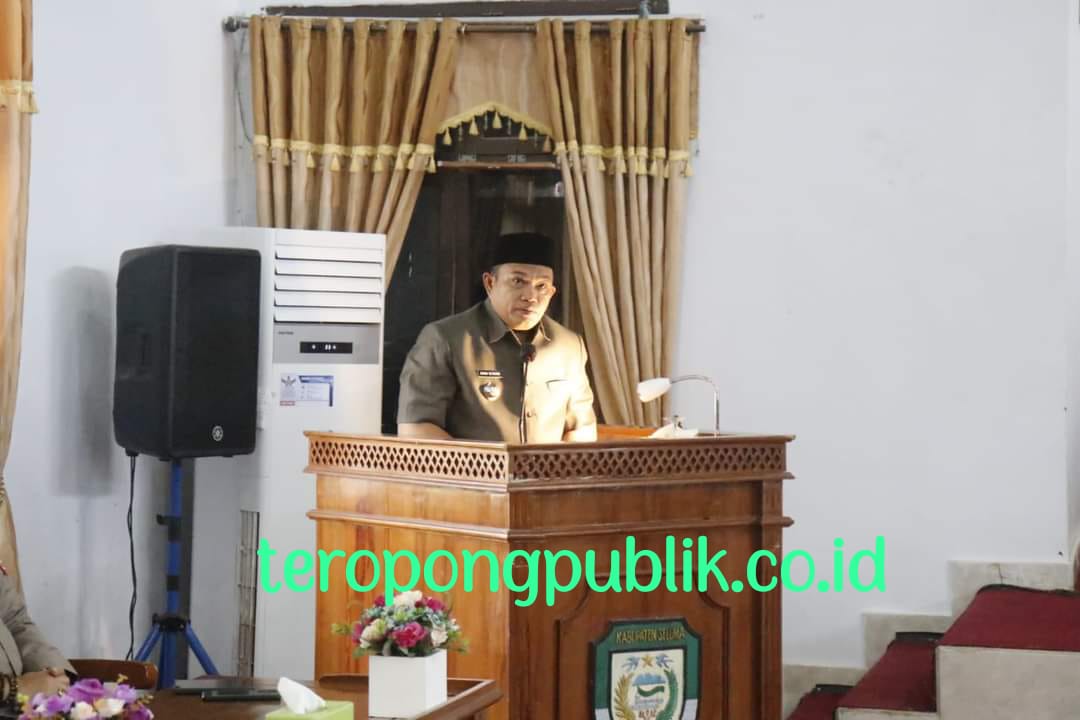 Bupati Seluma Tahun Anggaran 2022, Selasa (28/3/2023) di Gedung Paripurna DPRD Seluma.