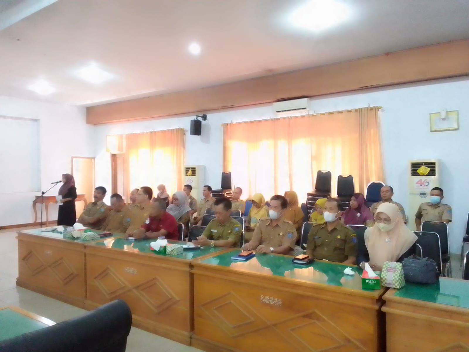 Rapat Paripurna DPRD BU Nota Pengantar R-APBD 2023