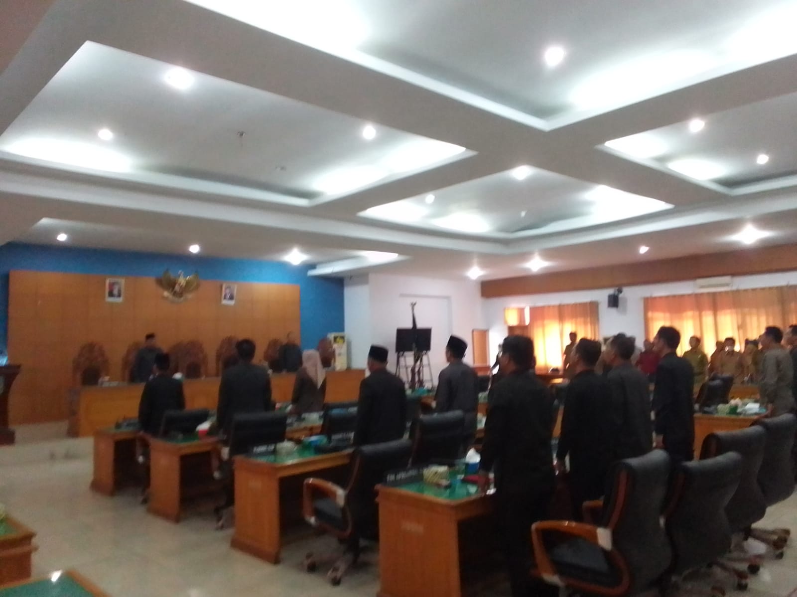 Rapat Paripurna DPRD BU Nota Pengantar R-APBD 2023
