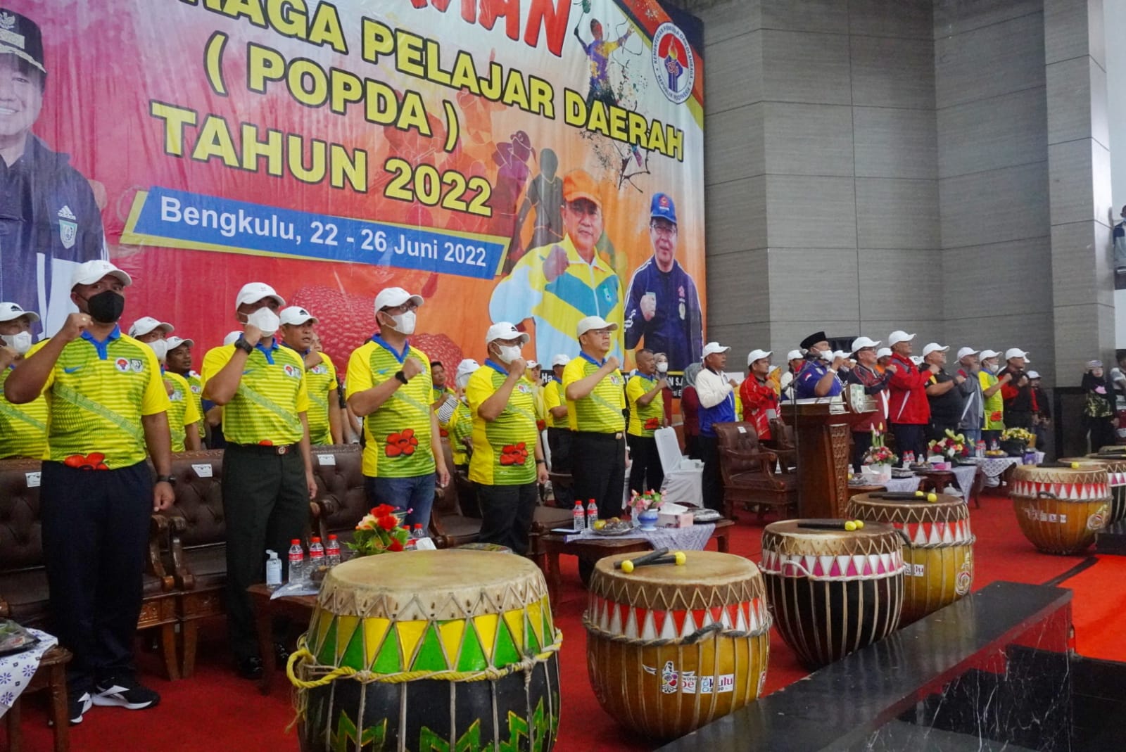 Popda Tahun 2022 Resmi Dibuka, Ini Pesan Gubernur Rohidin