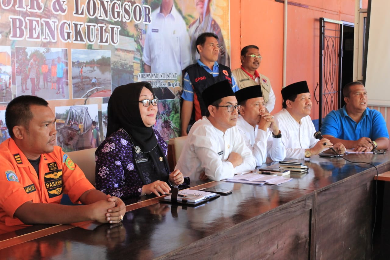 Pemprov Bengkulu Turunkan Status Tanggap Darurat Bencana ke Masa Transisi
