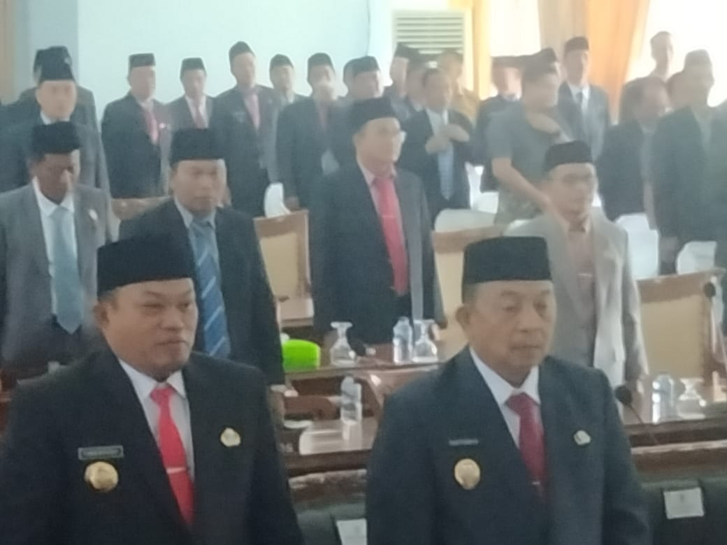 Paripurna DPRD Kabupaten Seluma Dengarkan Pidato Kenegaraan HUT RI ke-77 2022