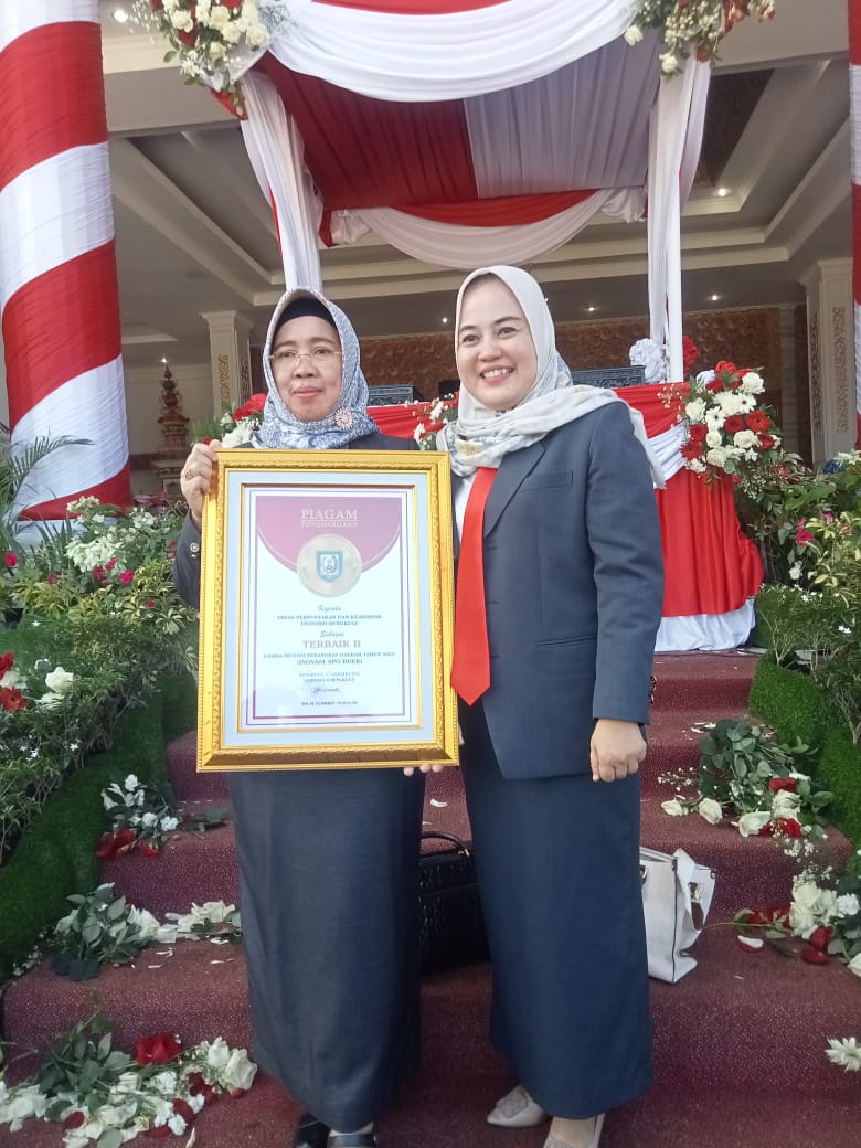 Di Hari Kemerdekaan HUT RI 77,aplikasi “APO BUEK” Dinas Perpustakaan Dan Kearsipan Provinsi Bengkulu Kembali Raih Penghargaan