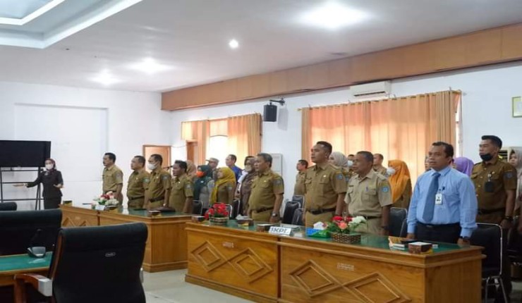Rapat Paripurna DPRD BU,Terhadap Rencana Peraturan Daerah Pembangunan Industri