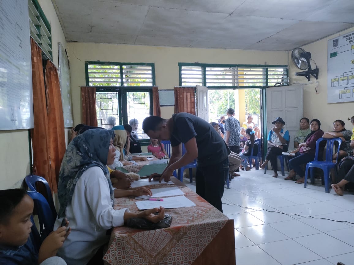 Desa Lubuk Sematung Salurkan BLT DD Ke 79 KPM  Hari Ini