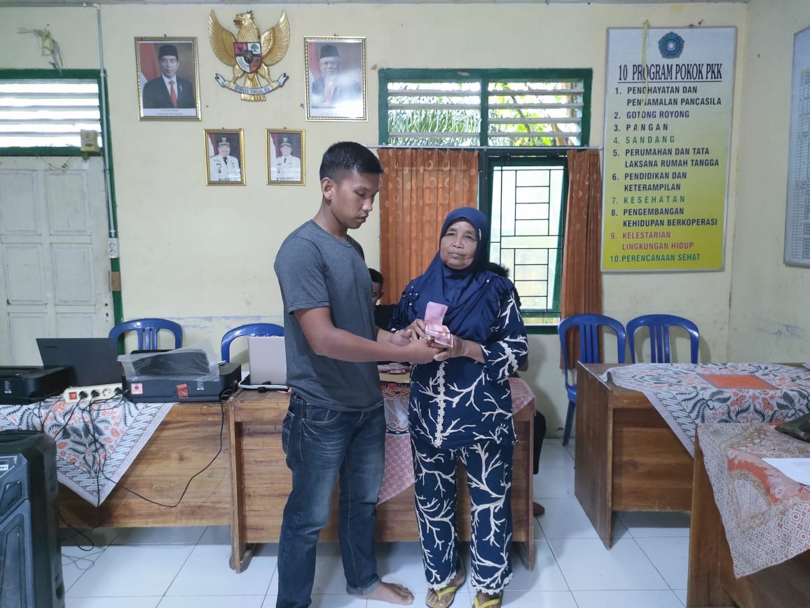 Desa Lubuk Sematung Salurkan BLT DD Ke 79 KPM  Hari Ini