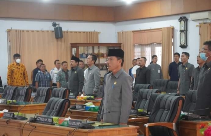 Penyampaian Pandangan Umum Fraksi DPRD Kabupaten Bengkulu Utara