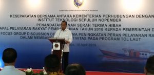 Kota Bengkulu Terima Hibah Kapal Dari Kementerian Perhubungan