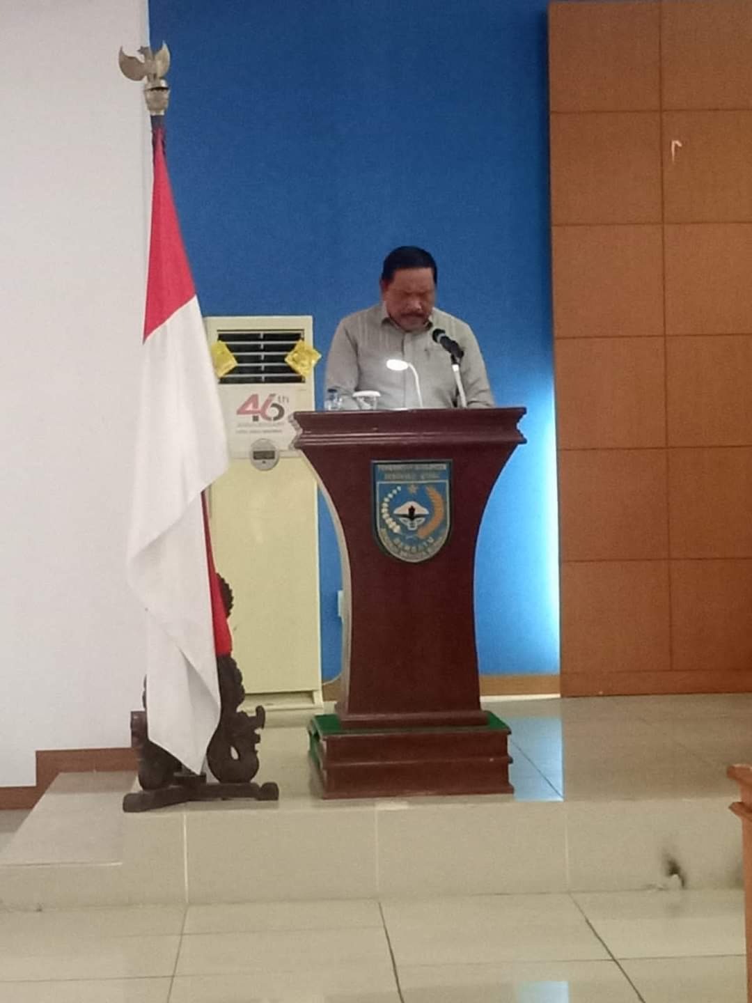 ( Forkofinda Kab Utara,menghadiri Rapat Paripurna Dprd Kab Bengkulu Utara.Selasa 20/12.2022.Foto Gunawan )