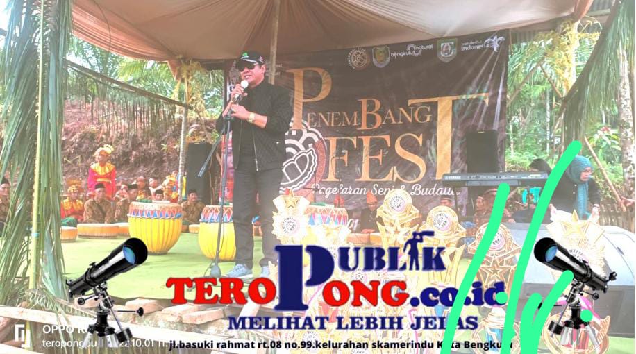 Wakil Gubernur Bengkulu Rosjonsyah Resmi Buka Festival FANEMBANG FEST 2022 Kabupaten Bengkulu Tengah