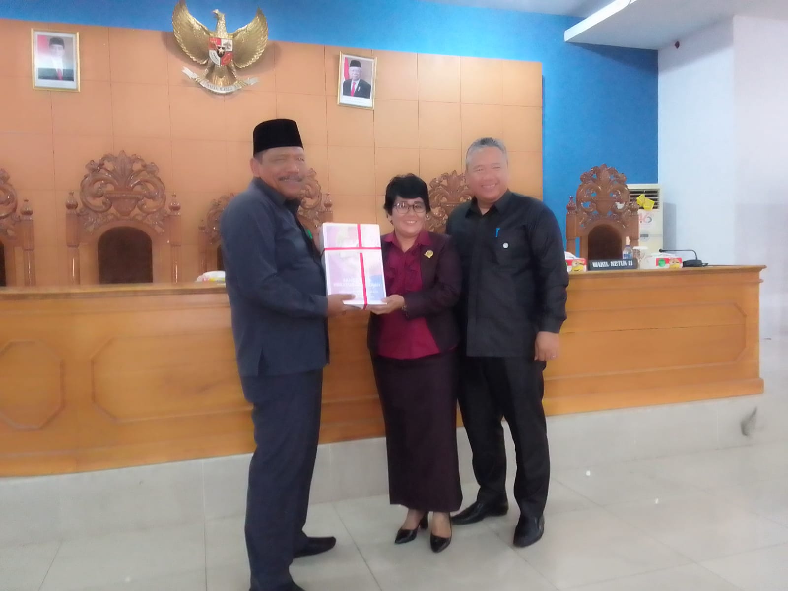 Rapat Paripurna DPRD BU Nota Pengantar R-APBD 2023