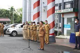 APEL GABUNGAN SEKALIGUS PENANDATANGANAN PERJANJIAN KINERJA DAN PAKTA INTEGRITAS SELURUH KEPALA OPD SE-KABUPATEN BENGKULU TENGAH