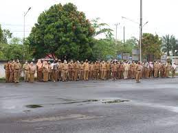 APEL GABUNGAN SEKALIGUS PENANDATANGANAN PERJANJIAN KINERJA DAN PAKTA INTEGRITAS SELURUH KEPALA OPD SE-KABUPATEN BENGKULU TENGAH