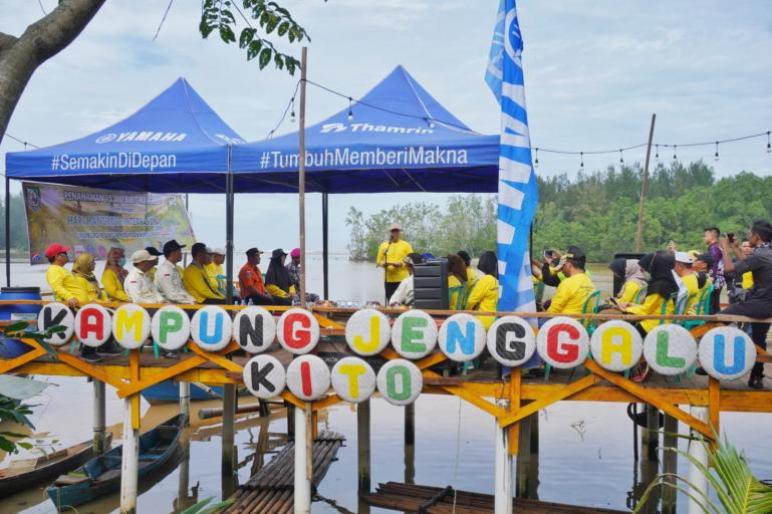 Gubernur Rohidin Tanam 15 Ribu Bibit Mangrove di Kampung Jenggalu Kito