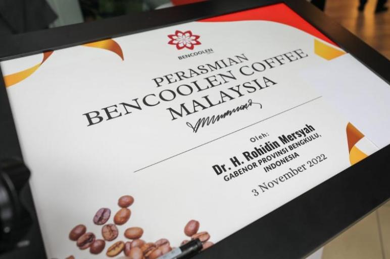 Kopi Bengkulu Diminati di Malaysia, 4 Outlet Bencoolen Coffee Terbangun
