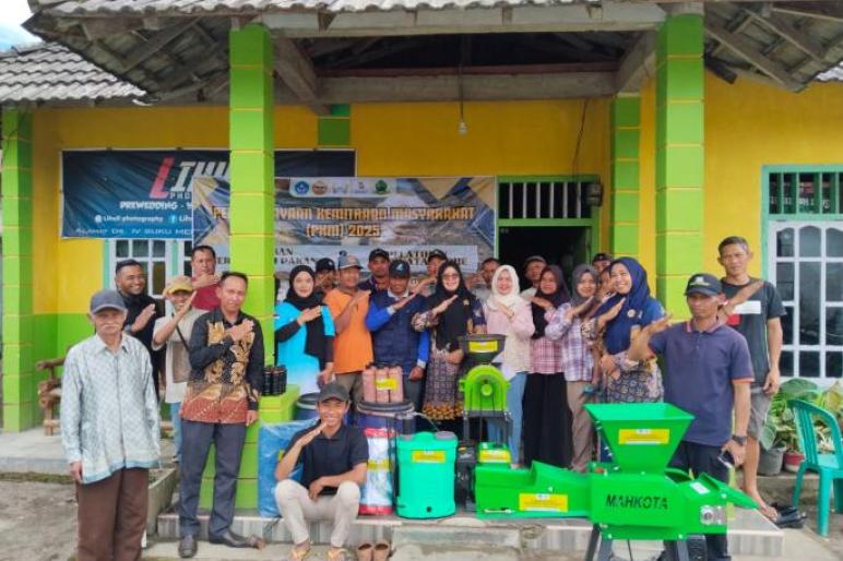 Pelatihan Pengelolaan Pakan Ternak dan Kohe Dorong Ketahanan Pangan di Desa IV Suku Menanti