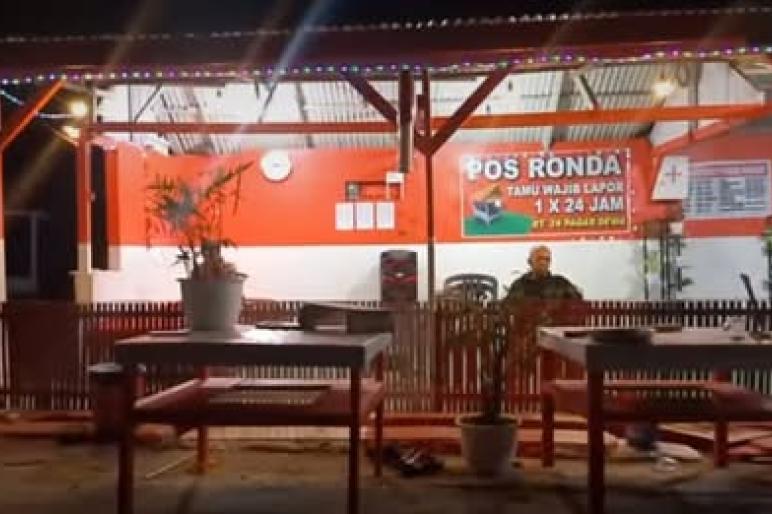 Warga Kota Bengkulu Dukung Program Pengaktifan Kembali Poskamling