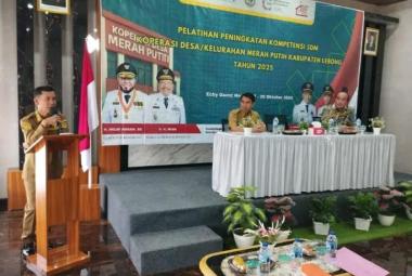 Wakil Bupati Bambang ASB Buka Pelatihan Peningkatan Kompetensi SDM Koperasi Desa/Kelurahan Merah Putih